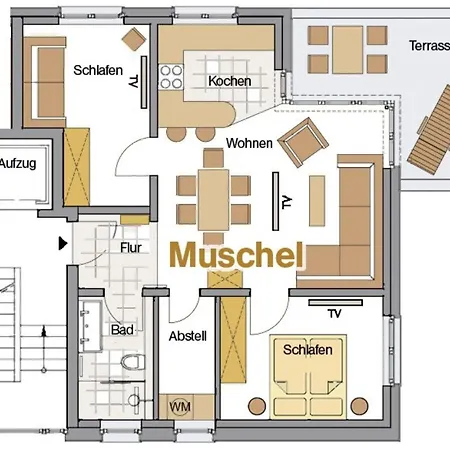 Baltic House Muschel * Timmendorfer Strand